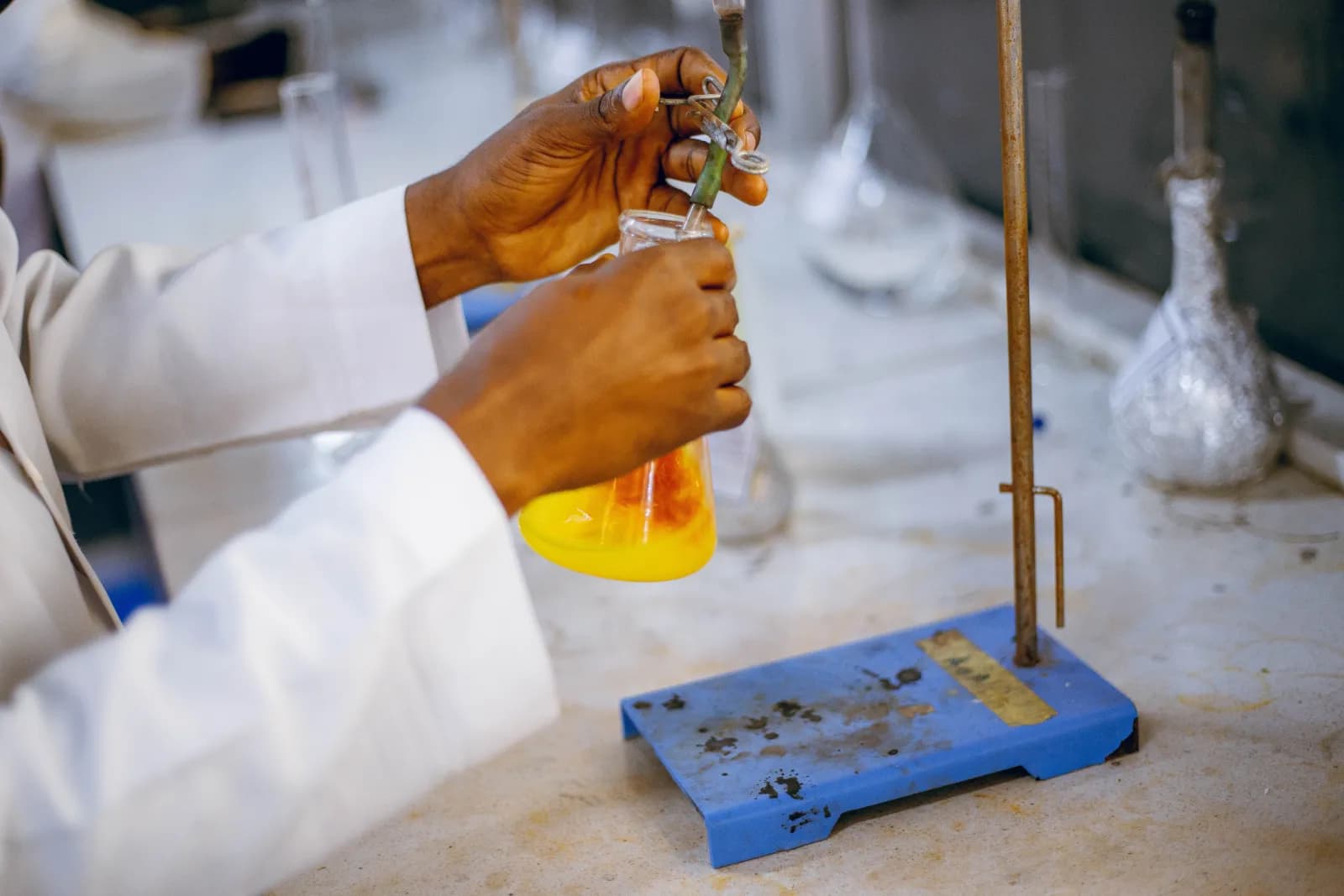 Quality control at refining facility